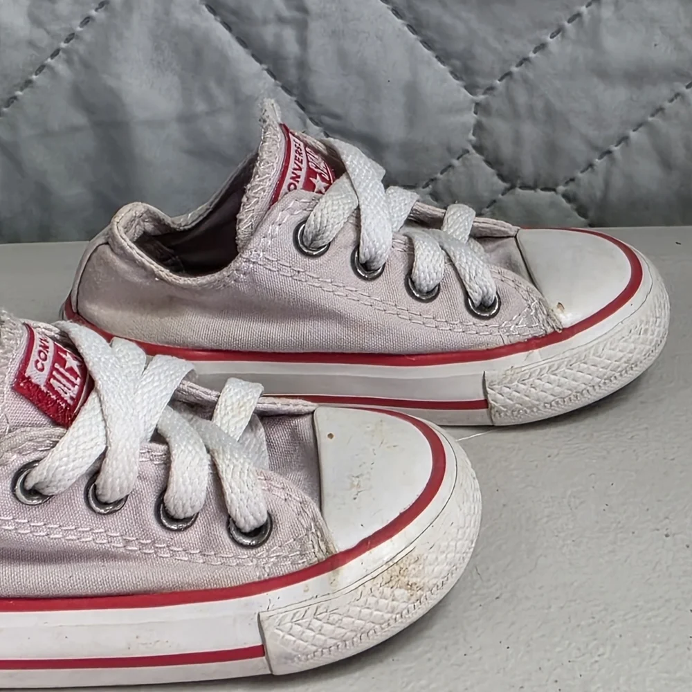 Converse Infant Girl's Chuck Taylor All Star Ox Barely Rose Sz 5